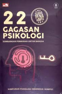 Image of 22 Gagasan Psikologi : Sumbangan Pemikiran untuk Bangsa