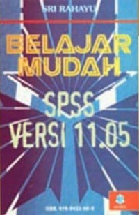 Image of Belajar Mudah SPSS Versi 11.05