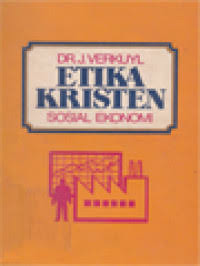 Image of Etika Kristen : Sosial Ekonomi