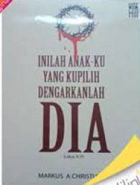 Image of Inilah Anak-Ku yang Kupilih Dengarkanlah Dia