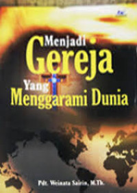 Image of Menjadi Gereja yang Menggarami Dunia
