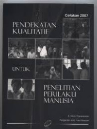 Image of Pendekatan Kualitatif untuk Penelitian Perilaku Manusia