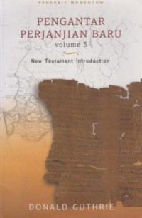 Image of Pengantar Perjanjian Baru Volume 3