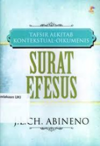 Image of Tafsir Alkitab Kontekstual - Oikumenis : Surat Efesus